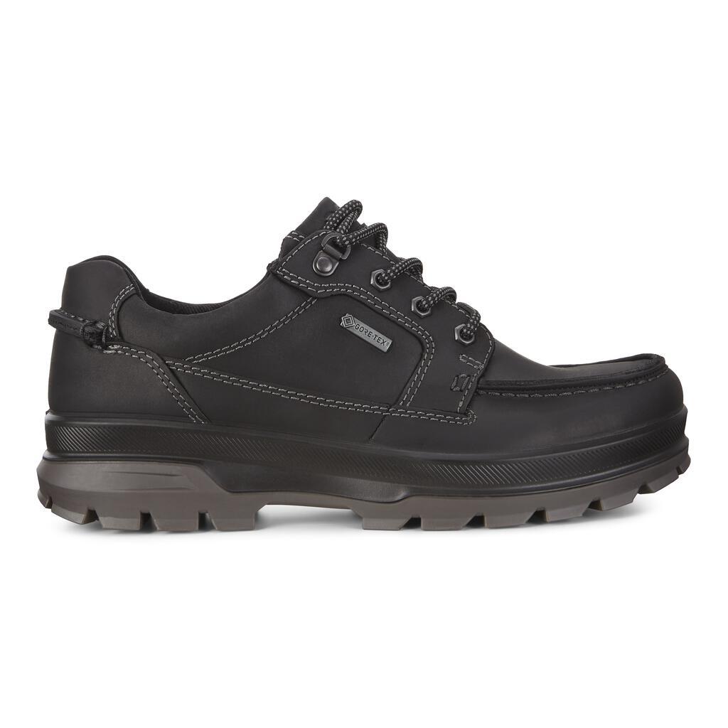 Chaussure De Randonnée Ecco Rugged Track Gtx Moc Tie Homme Noir 3159-PDZGS